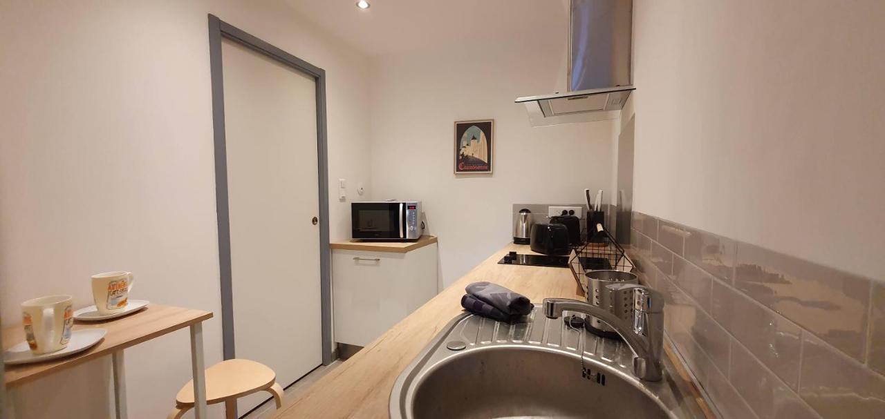 Studio Et Appartement A 2 Pas De La Cite การ์กาซอน ภายนอก รูปภาพ